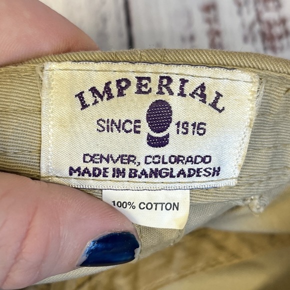 VTG Y2K Imperial PGA Championship Valhalla 2000 Tan Brown Hat Cap Unisex OS - Picture 9 of 9